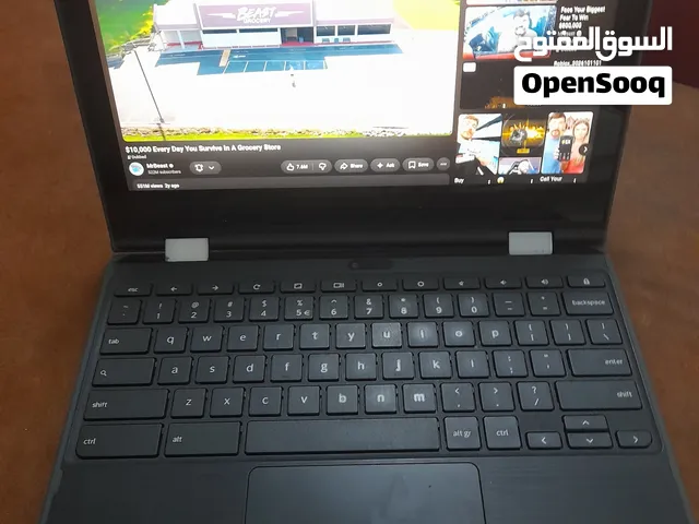 لابتوب بشاشة كبيرة وذاكرة عالية وبطارية قوية