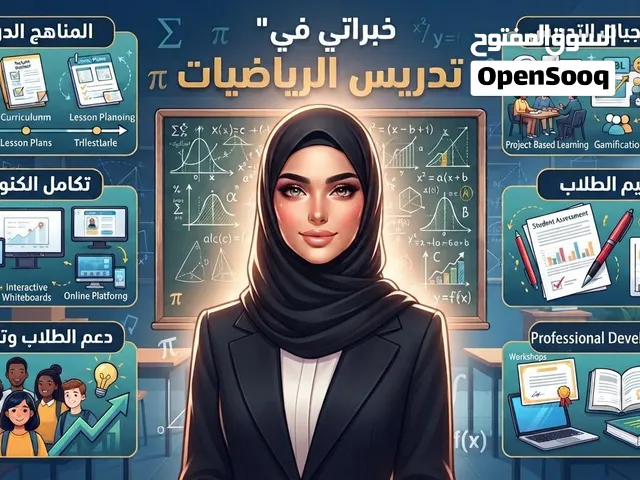 معلمة رياضيات