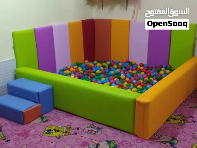 تفصيل برك الطابات للحضانات مناطق الألعاب