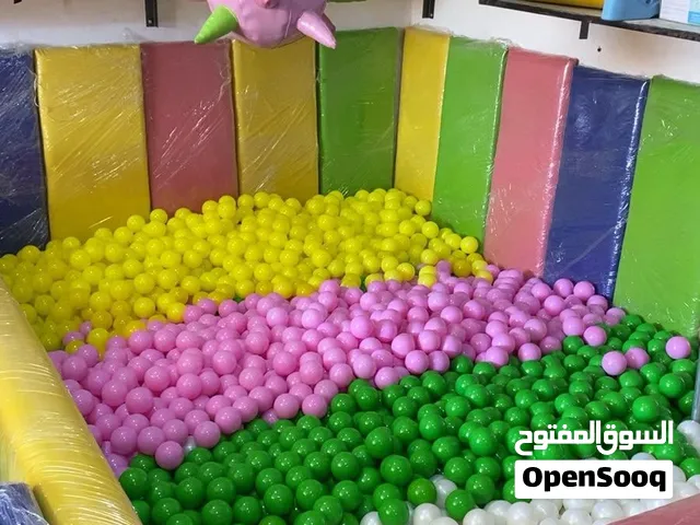 بركة طابات مقاس 3متر في 2متر مع 3 ألاف طابة ألوان مميزة متوفر خدمة التوصيل لجميع المحافظات