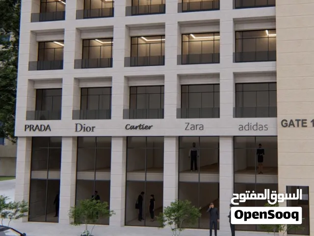 محل للايجار طابق ارضي على الشارع  في عبدون الشمالي، عمارة الموسيقار- 67 متر مربع ، طابقين, ارضي +1