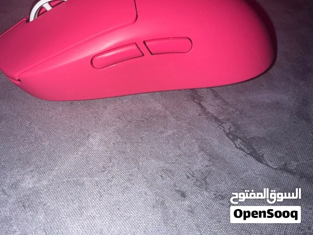 ماوس لوجيتي جي برو سوبر لايت  لون الوردي