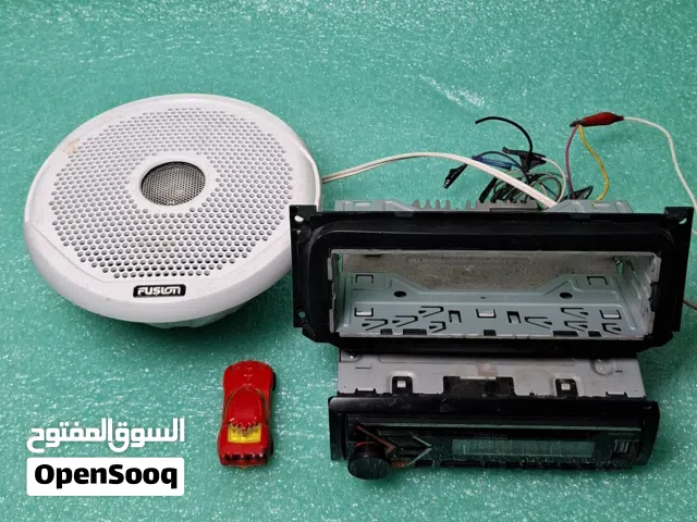 كاسيت سيارة بايونير +سماعه فيوجن 8انش Pioneer Car Stereo with fusion speaker 8 inch ·