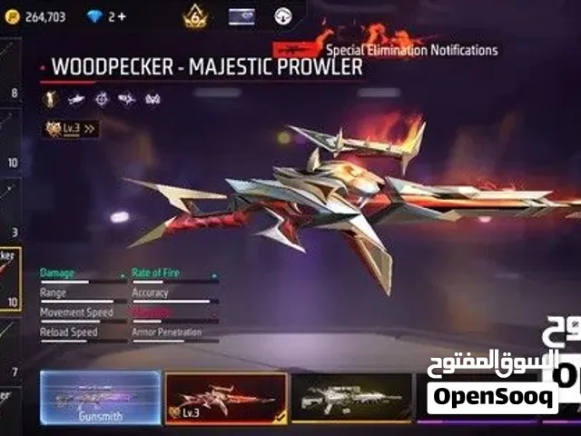 Free Fire Accounts and Characters for Sale in Oran