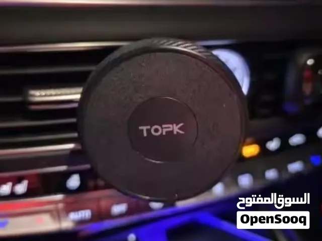 حامل جوال مغناطيسي للسيارة TOPK - يركب على فتحة المكيف (جديد)