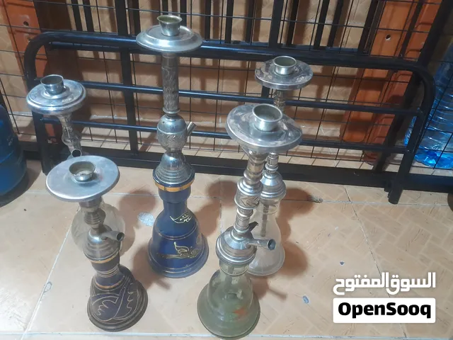 5 اراكيل مستعمل نظيف
