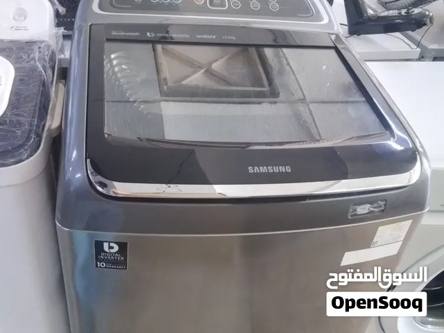 غسالة سامسونج بابها علوي 15كيلو تجميع تايلند بسعر 220د