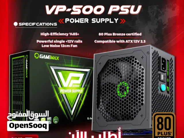 مزود طاقه باور سبلاي جيماكس بيسي PC تجميعة  500 Moduler Power Supply VP-Series