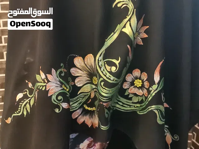 شيله تلوين يدوي