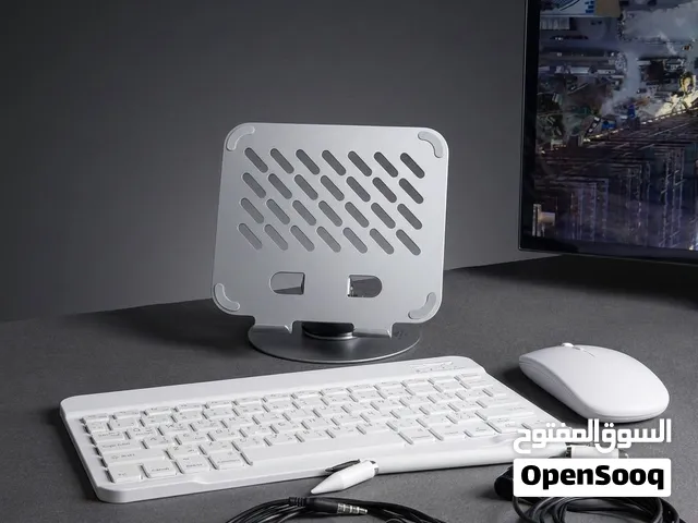 بكج طلاب السادس كيبورد ماوس + قلم جوكر + ستاند ايباد مع هدية سماعة