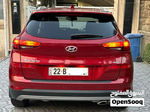 توسان 2021 وارد امريكي رقم اربيل