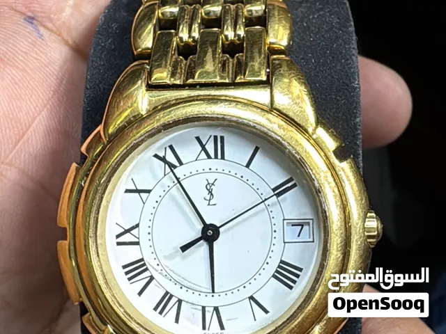 This YSL (Yves Saint Laurent) Gold Plated for Sell With Warranty Card To old watch