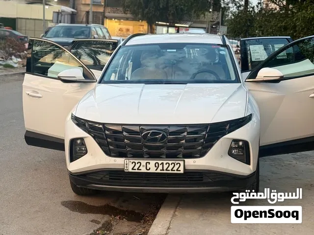 هيونداي توسان 2024 فول مواصفات ماعدا بانوراما رقم اربيل حادث بسيط بالجنطة  تعديل على البارد بدون صبغ