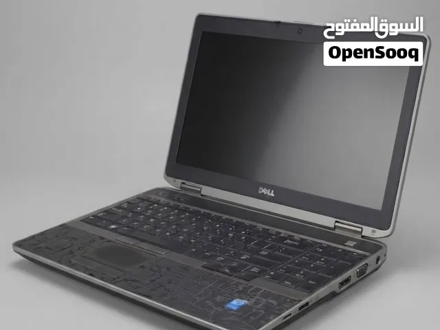 لابتوب دل للبيع فقط استخدام قليل السعر 270 الف وبيهة مجال