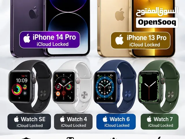 iPhones and Iwatches (iCloud locked)