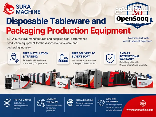 Disposable Tableware and Packaging Production Equipment