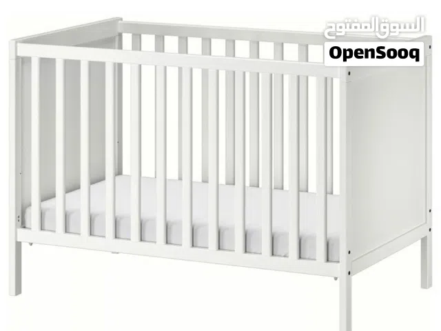 للبيع سرير اطفال جديد مع المراتب غير مستخدم  For sell baby bad new no use with mattress