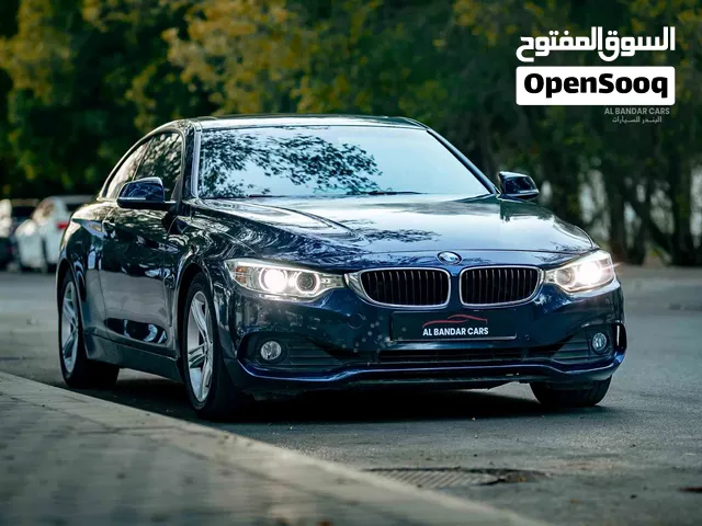 BMW 420 2014 Blue  Bahrain Spec  BD 4,250 Neg. Very Good condition