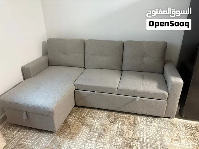 Sofa bed Movo Compacta 3-Seater Fabric Reversible Corner Sofa Bed with Storage