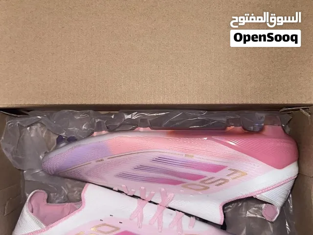 Adidas F50 football  shoes  size (40-43) Pink color