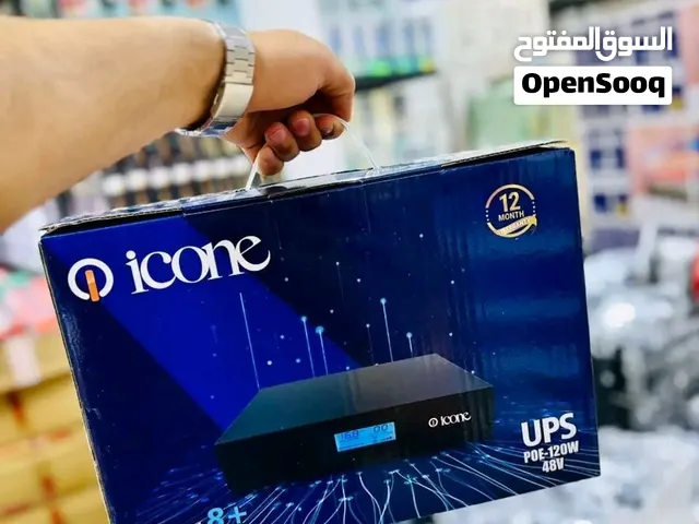 سعة عملاقة 20,000mAh! ICONE MINI UPS 120W — لتشغيل معدات الإنترنت الخاصة وFWA LTT عبر PoE 24V / 48V