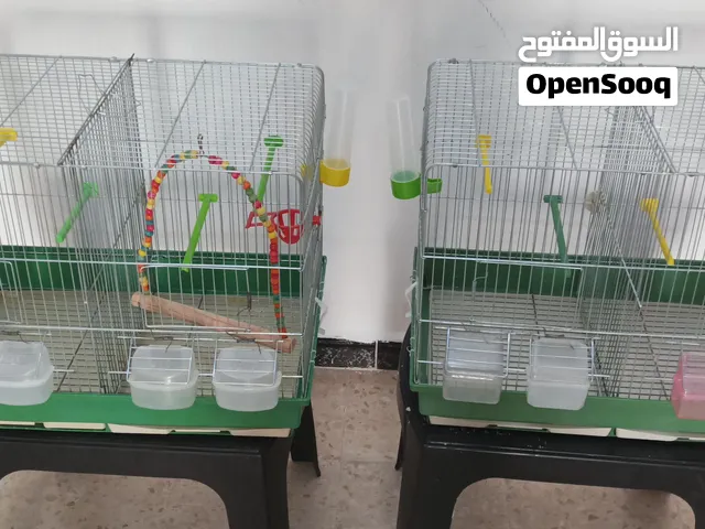 اقفاص طيور (مطاير) أصلية عدد (2 ) الحجم الكبير  بحالة الوكالة للبيع..
