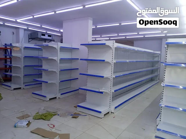 رفوف بجميع انواعها