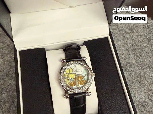 Blauling Women’s Crystal Floral Watch – Brand New / Never Worn
