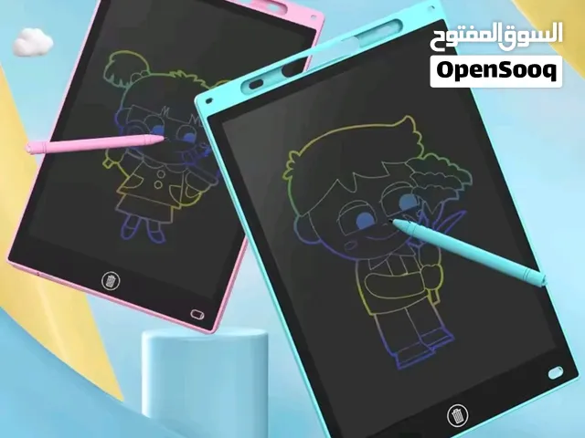 10-Inch writing or drawing colorful LCD Tablet لوح سحري حجم وسط للكتابة أو الرسم والملاحظات