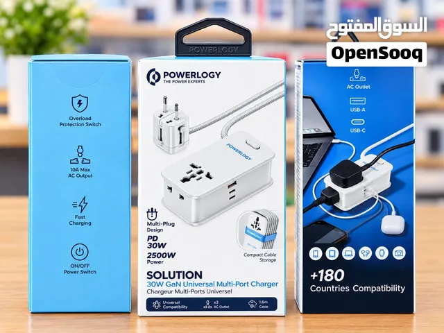 Brand New Powerology 30W GaN Charger in Oman  Fast Charging