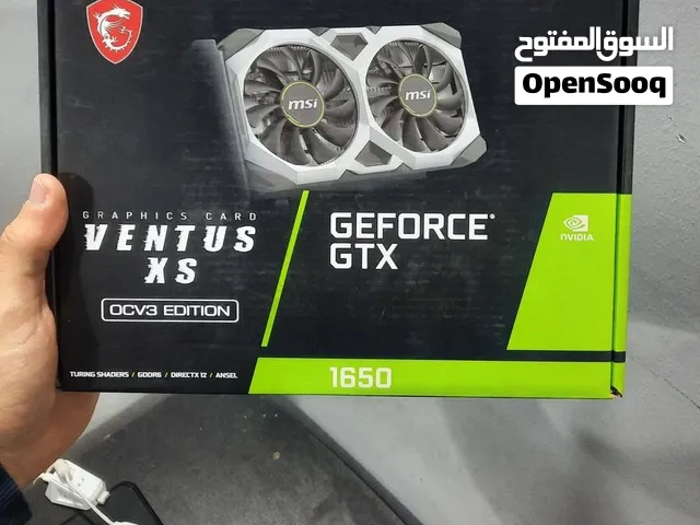 مطلوب كرت 1650 بدون منفذ طاقه بسعر طري