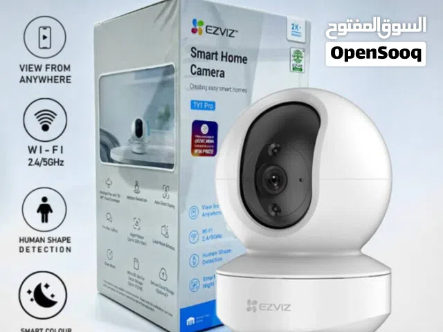 كاميرا مراقبة واي فاي 4MP دوران 360 درجة تحكم كامل عن طريق ابلكيشن EZVIZ H6cpro 2k