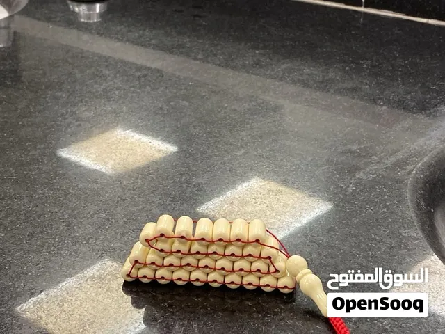مسباح يوناني 33 خرزه مع الطويله 34 خرزه بلون الكركي