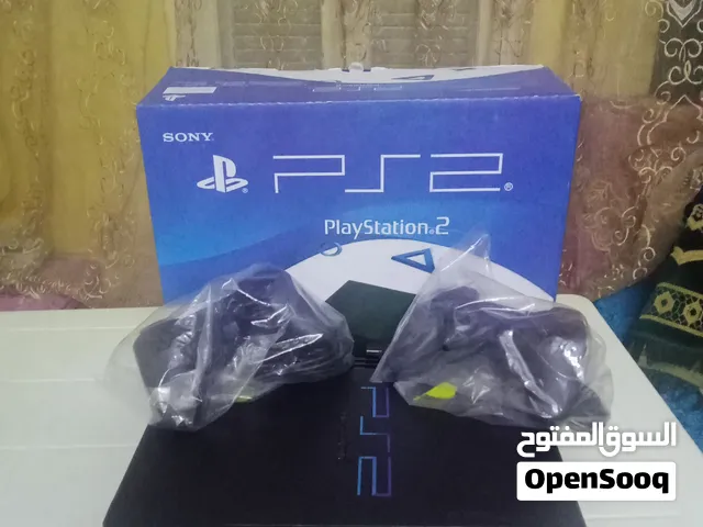 بلايستيشن 2 هارد 80 بالكرتونه ضمان 3 شهور دراعين ووصلات جديده باقه العاب لحد بيس 26 و70 لعبه مختلفه