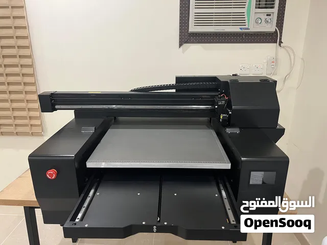 طابعة UV يوفي UV Printer مساحة 90×60 نوع الرؤوس i1600