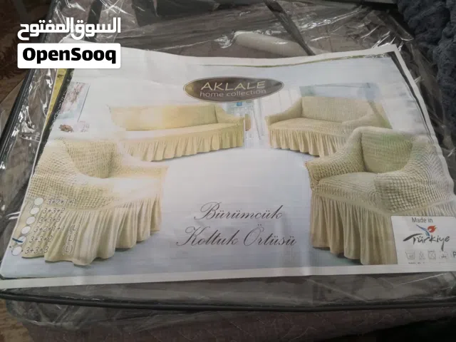 كفرات كنب للبيع ماركة تركية  قماش قوي ومتين جديد بالكيس