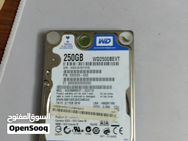 هارد دسكhdd  250 امكانية تنزيل ويندوز