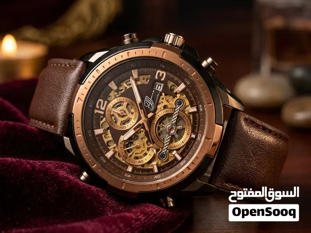ساعة كاسيو إيديفيس أصلية Casio Edifice EFR-539L-5AVUDF للبيع جلد