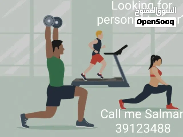 Fitness trainer at your door for both genders