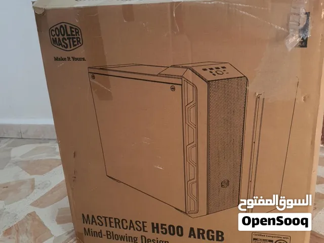كيس الحاسوب مضيئ شبه جديد  Mastercase h500