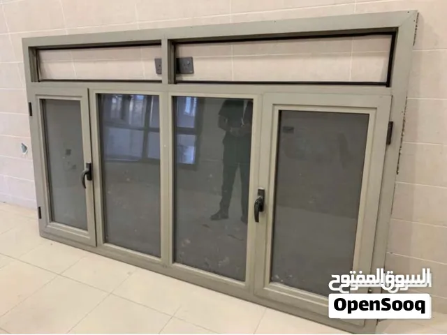 شباك المنيوم دبل جام ثقيل جدا