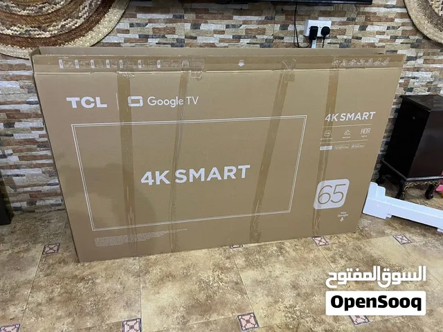 سمارت 2026 Smart TV TCL 65 inch (شاشة مكسورة تحتاج تبديل)
