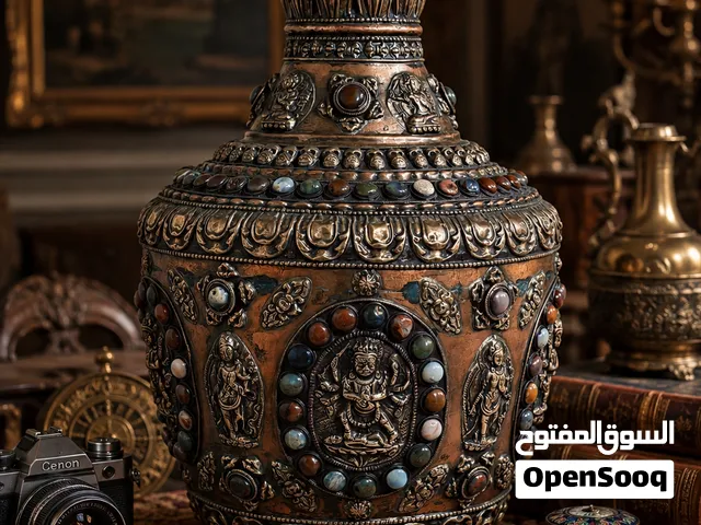Museum's piece inhabited 161 stonesقطعه متحفيه مطعمه 161 حجر مصور أحجار نوادر