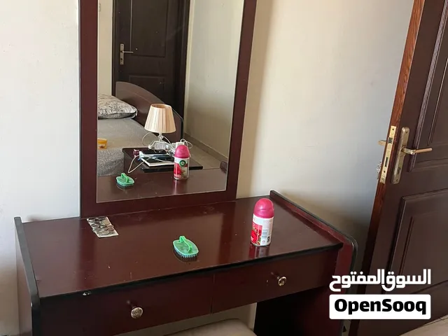 Dressing table with mirror