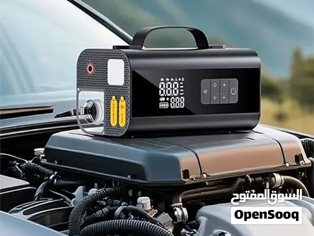 جهاز طوارئ DENX 10×1 لتشغيل السيارة ونفخ الإطارات مع باور بنك