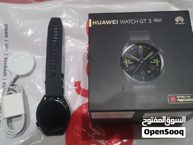 ساعة هواوي جي تي 3 بحالة جيدة السعر 30 ريال