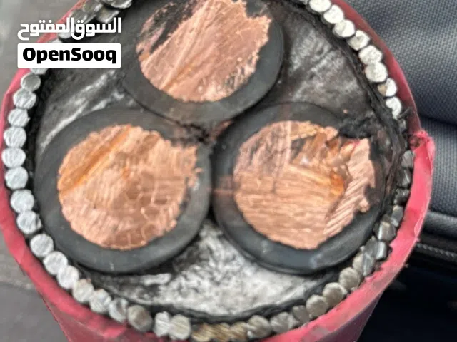 كابلات ثلاثة كور انتاج سنة 2024 ثلاث مئة الف متر  جاهزة للتصدير  انتاج الكويت موجودة في الكويت