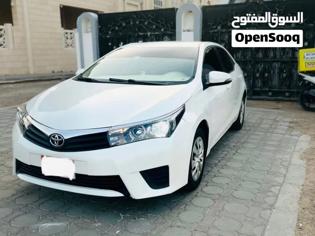 Toyota Corolla GCC spec2014