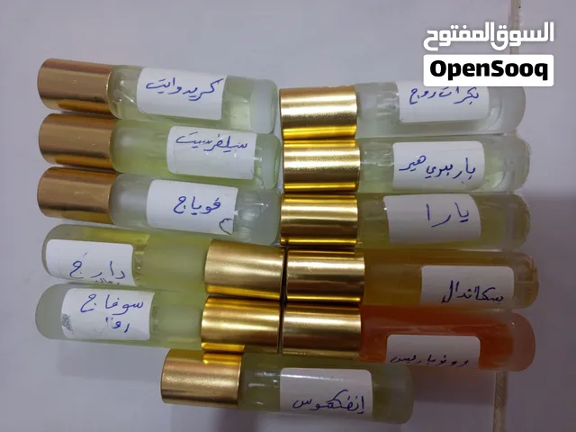 عطور تركيب رجالي نسائي زيوت فرنسيه توله دهن حجم 8مل بدون كحول