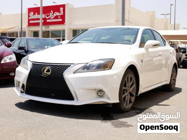 Lexus IS250 White 2012 Full Option